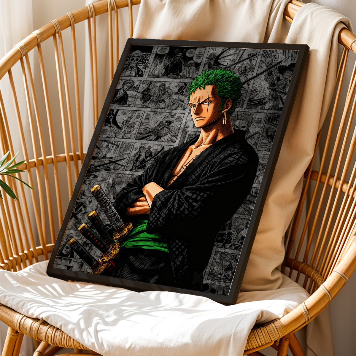 Zoro Anime Wall Poster