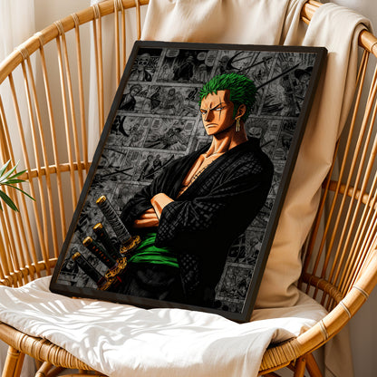 Zoro Anime Wall Poster