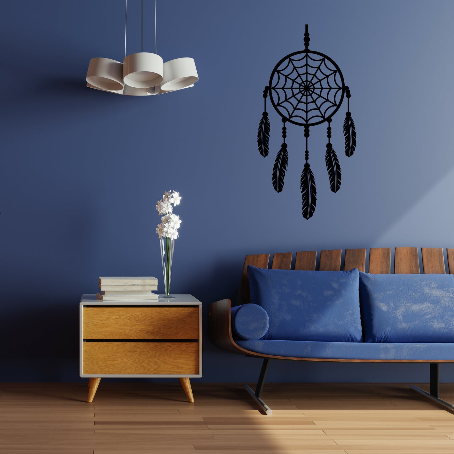 Dreamcatcher Pinewood Wall Art