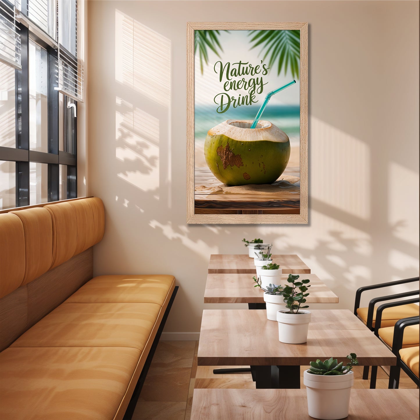 Coconut Drink Wall Art