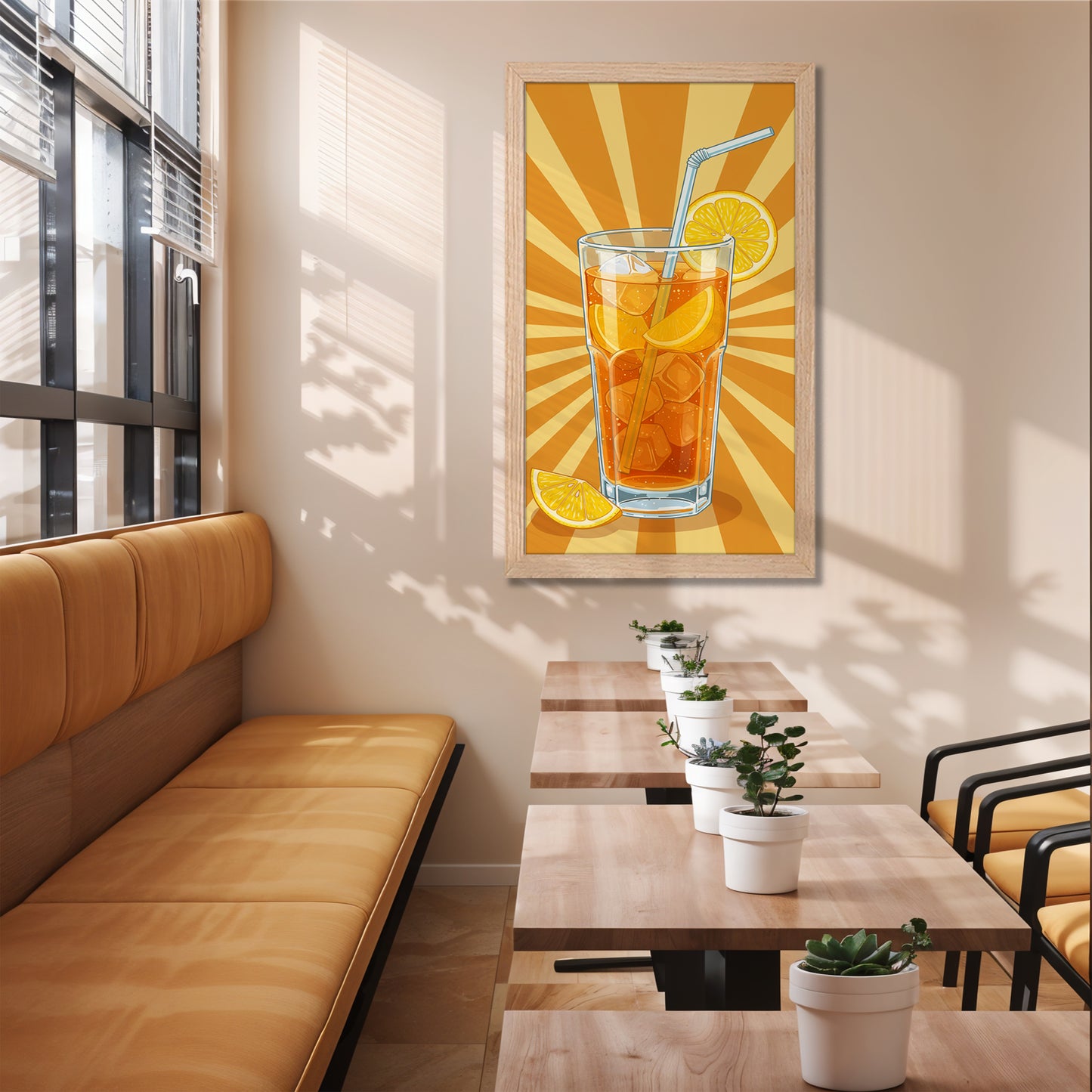 Citrus Cooler Wall Frame