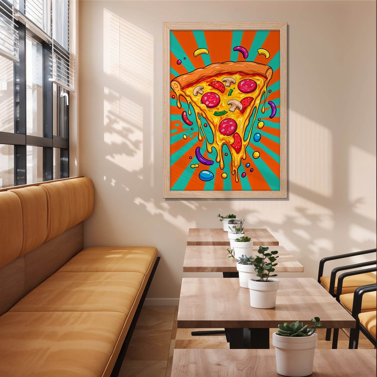 Melty Slice Wall Frame