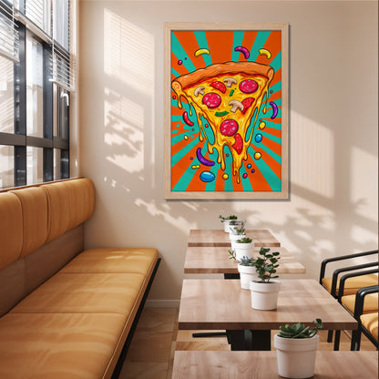 Melty Slice Wall Frame