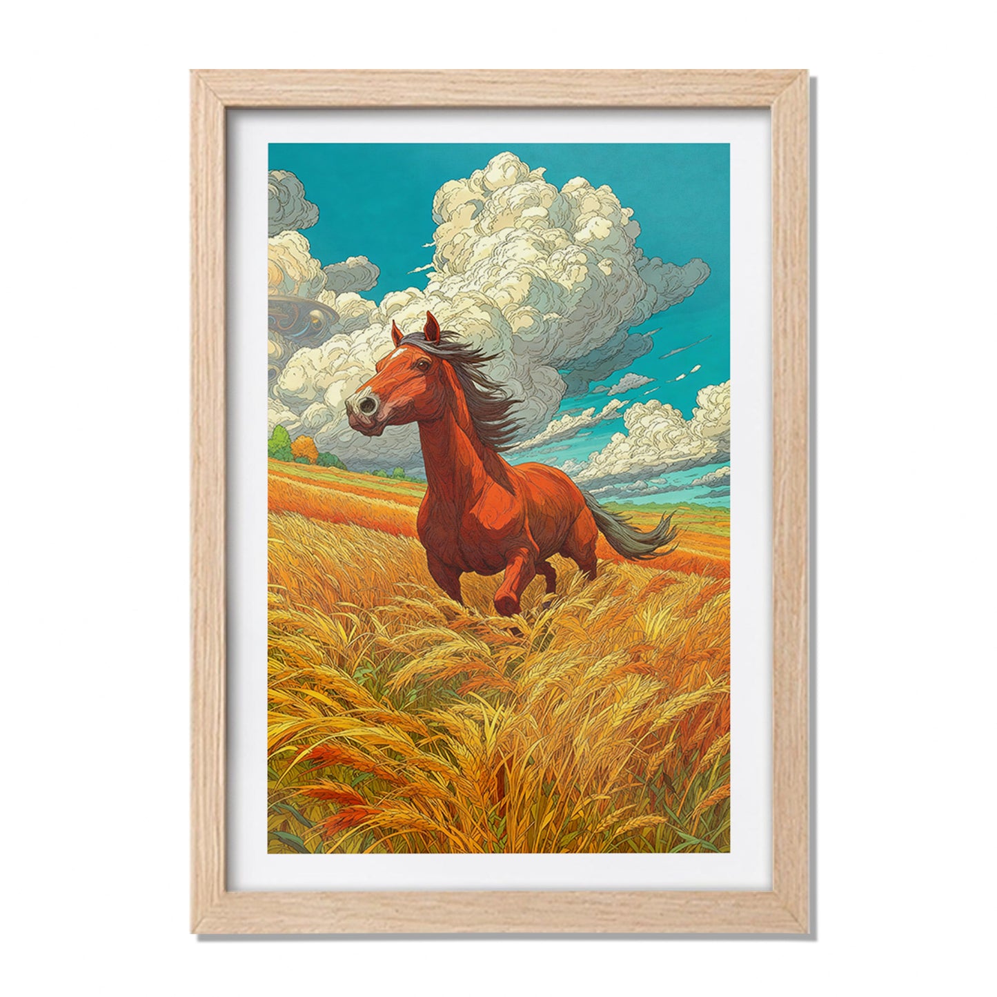Majestic Horse Framed Art