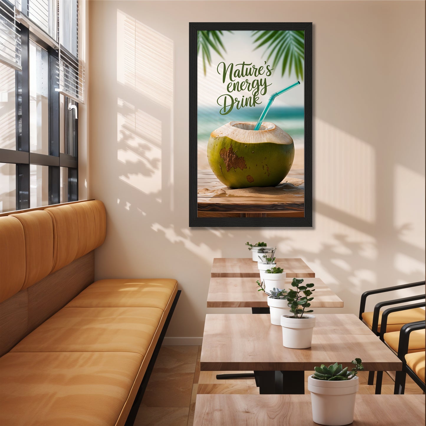 Coconut Drink Wall Art