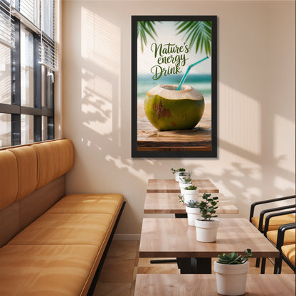 Coconut Drink Wall Art