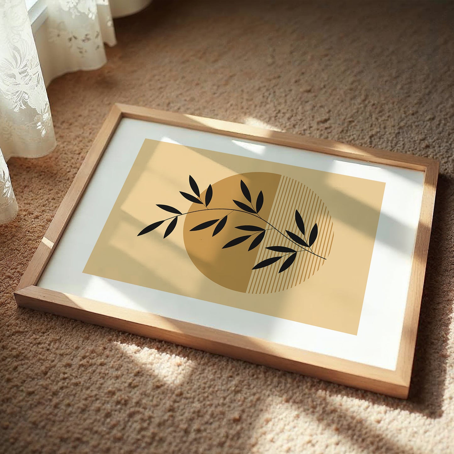 Minimalist Botanical Wall Frame