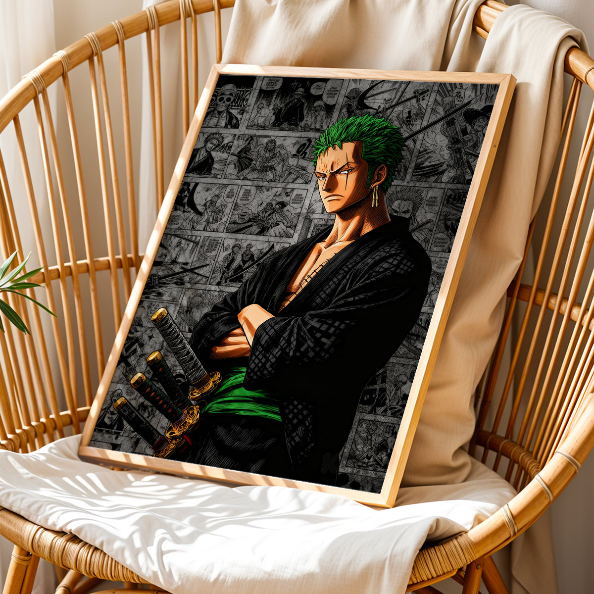 Zoro Anime Wall Poster
