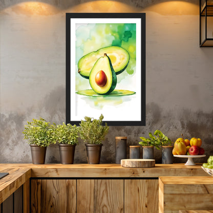 Avocado Bloom Wall Frame