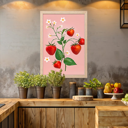 Berry Bloom Wall Frame