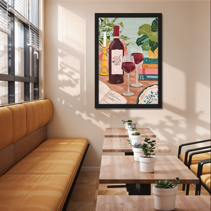 Wine Time Wall Frame