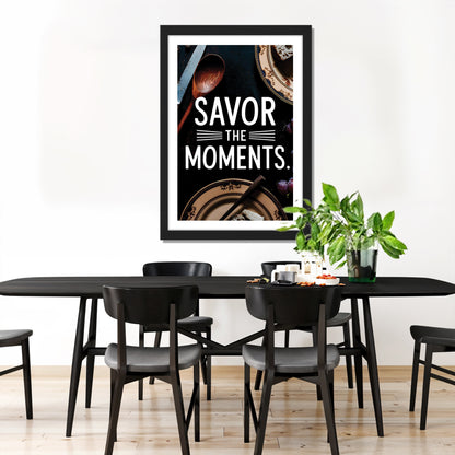 Savor Moments Wall Frame