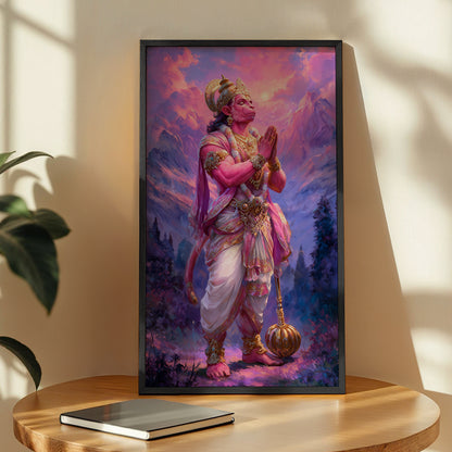 Bhakt Hanuman Wall Frame