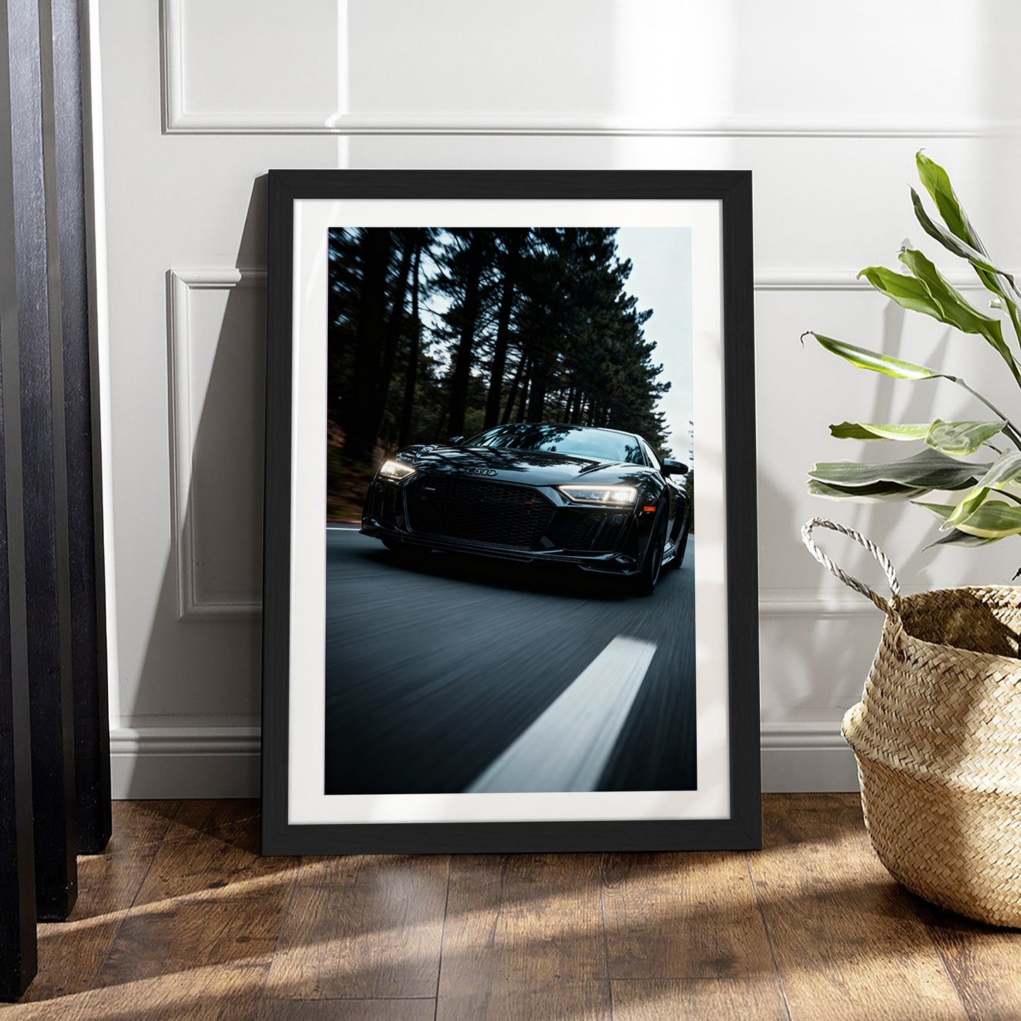 Audi R8 Road Rush Wall Frame