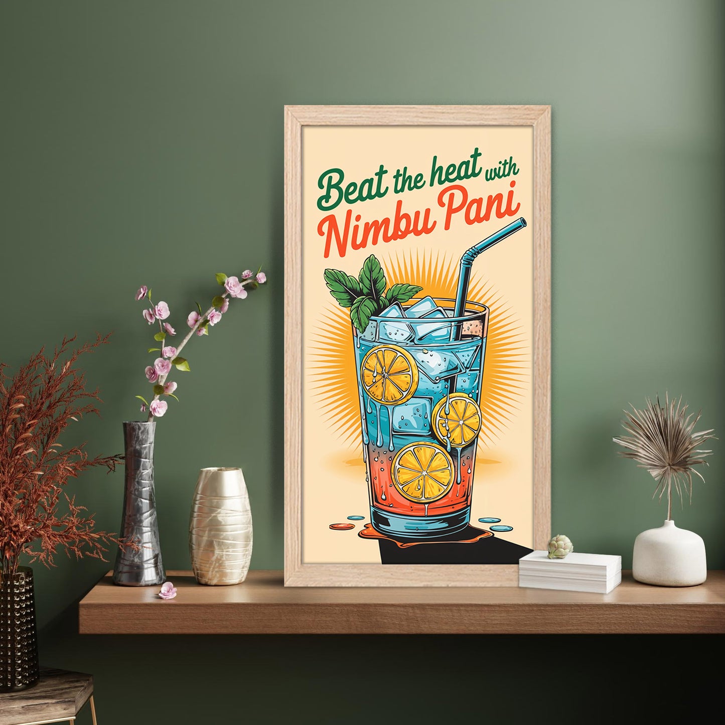 Nimbu Pani Vintage Poster