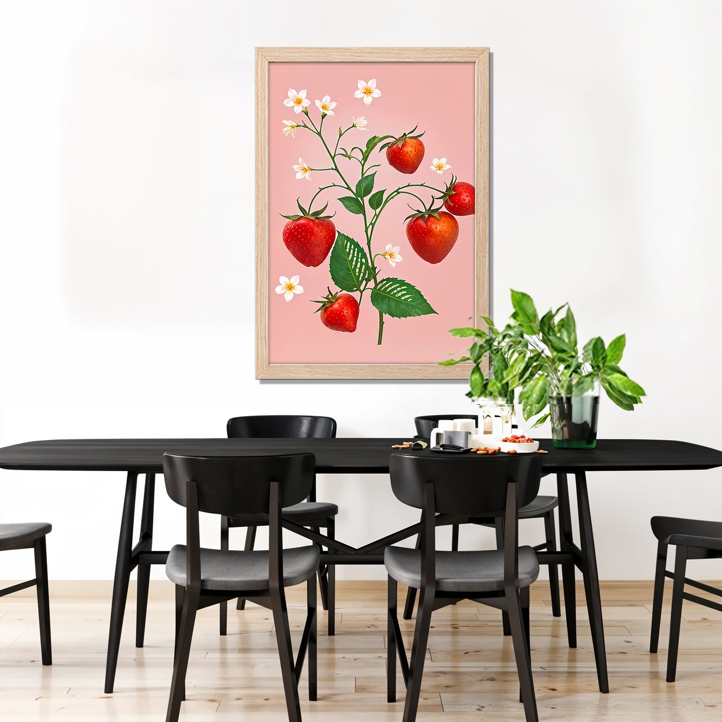 Berry Bloom Wall Frame