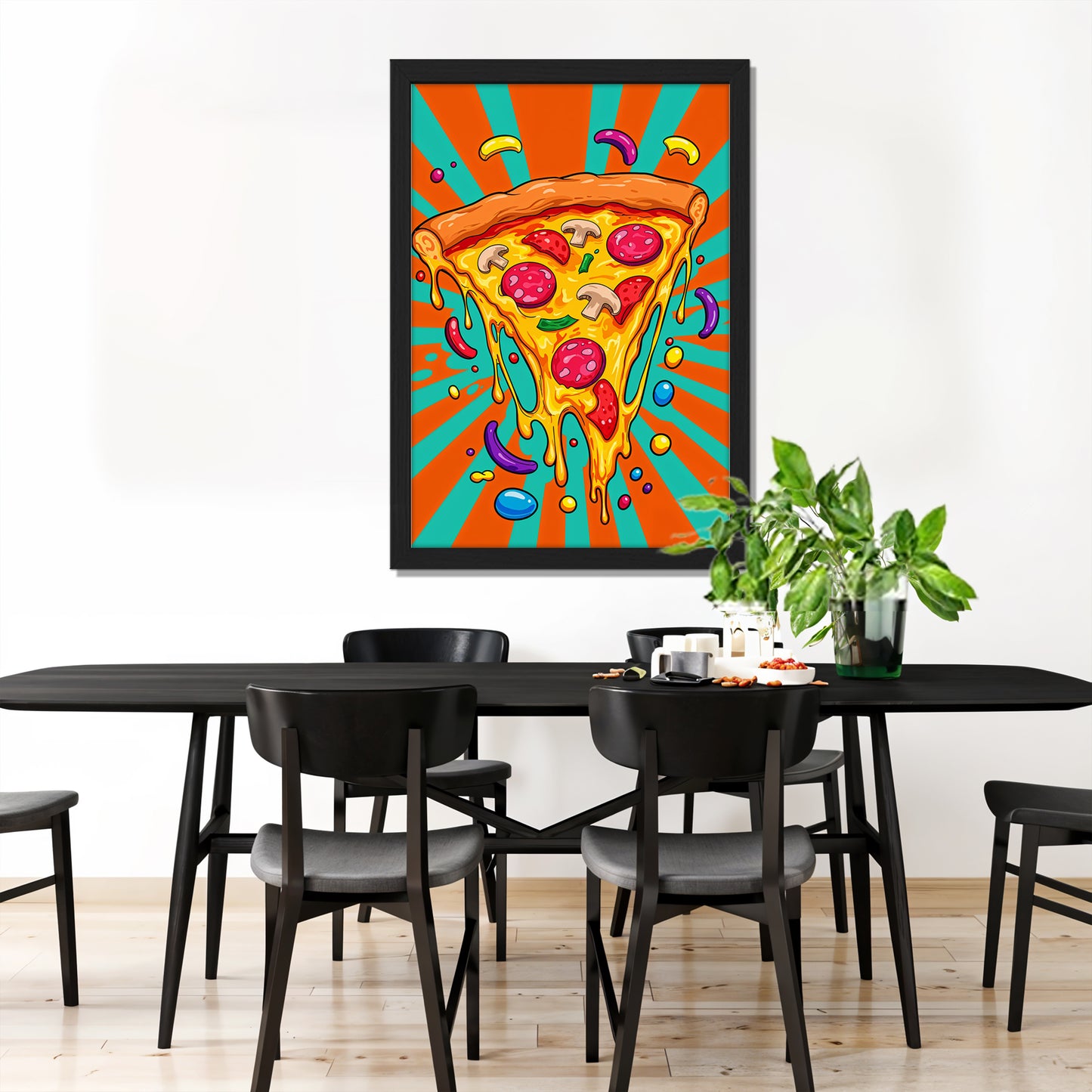 Melty Slice Wall Frame