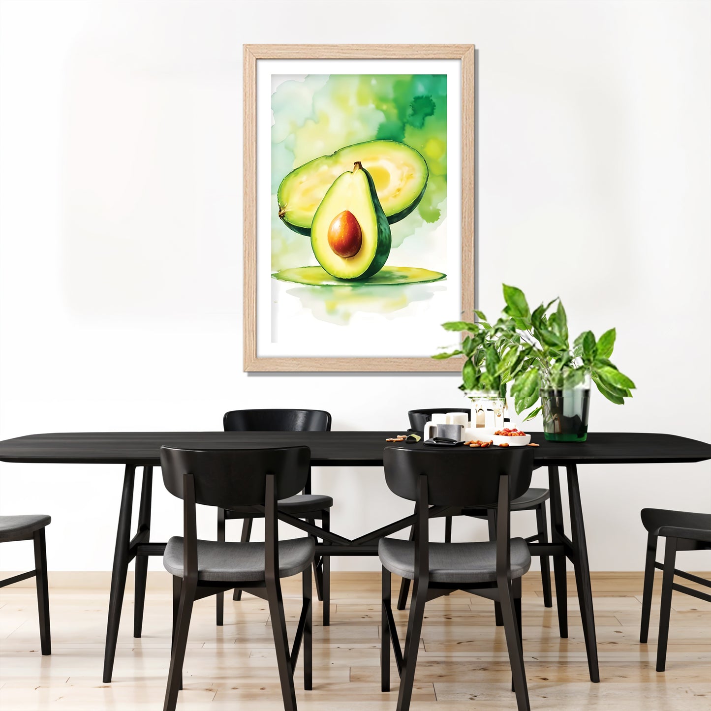 Avocado Bloom Wall Frame