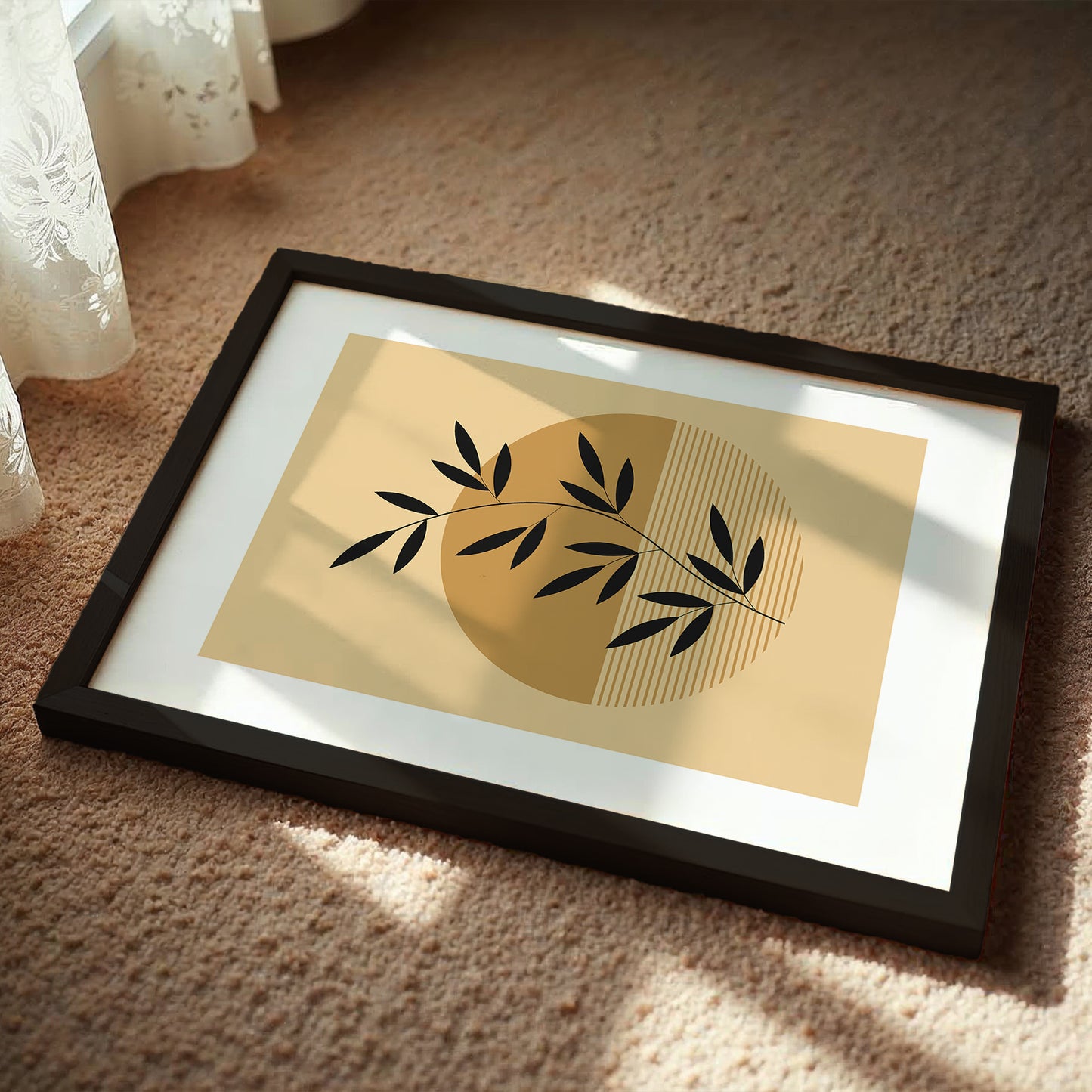 Minimalist Botanical Wall Frame