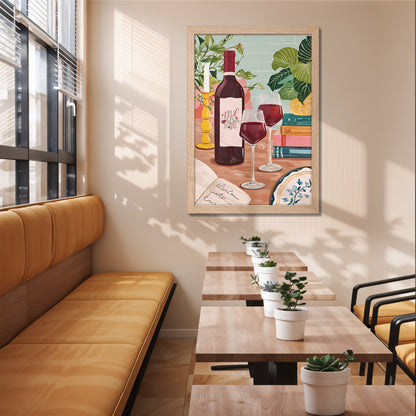 Wine & Dining Wall Art Frame Set of 1