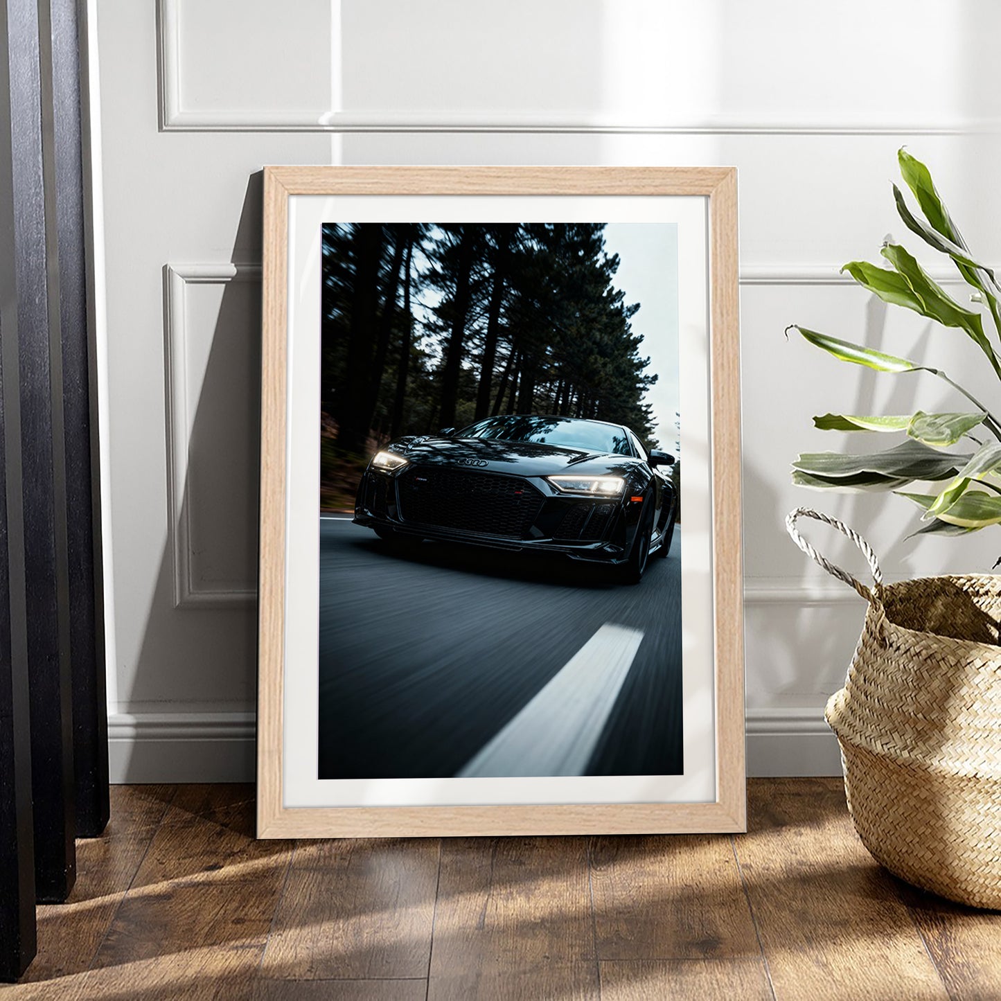 Audi R8 Road Rush Wall Frame