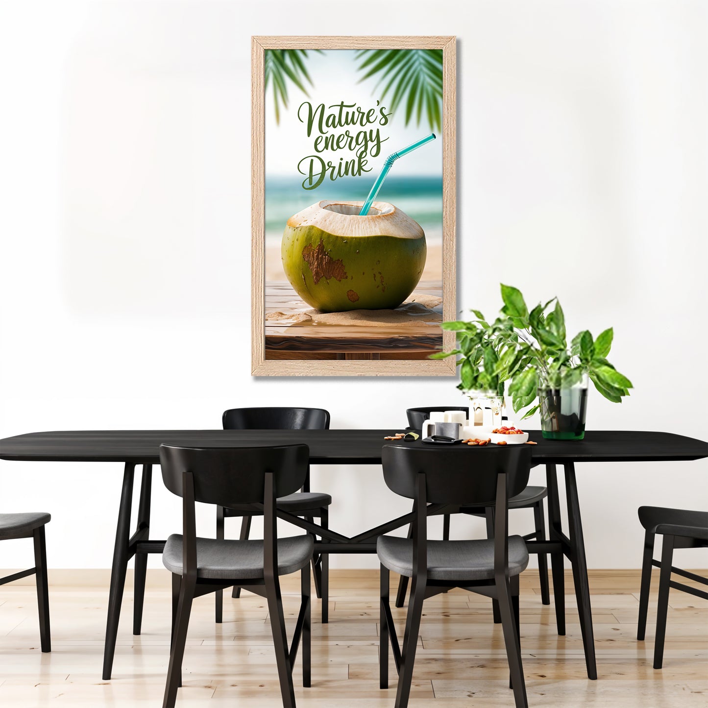 Coconut Drink Wall Art