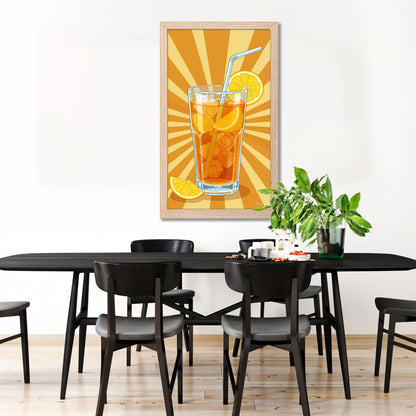 Citrus Cooler Wall Frame