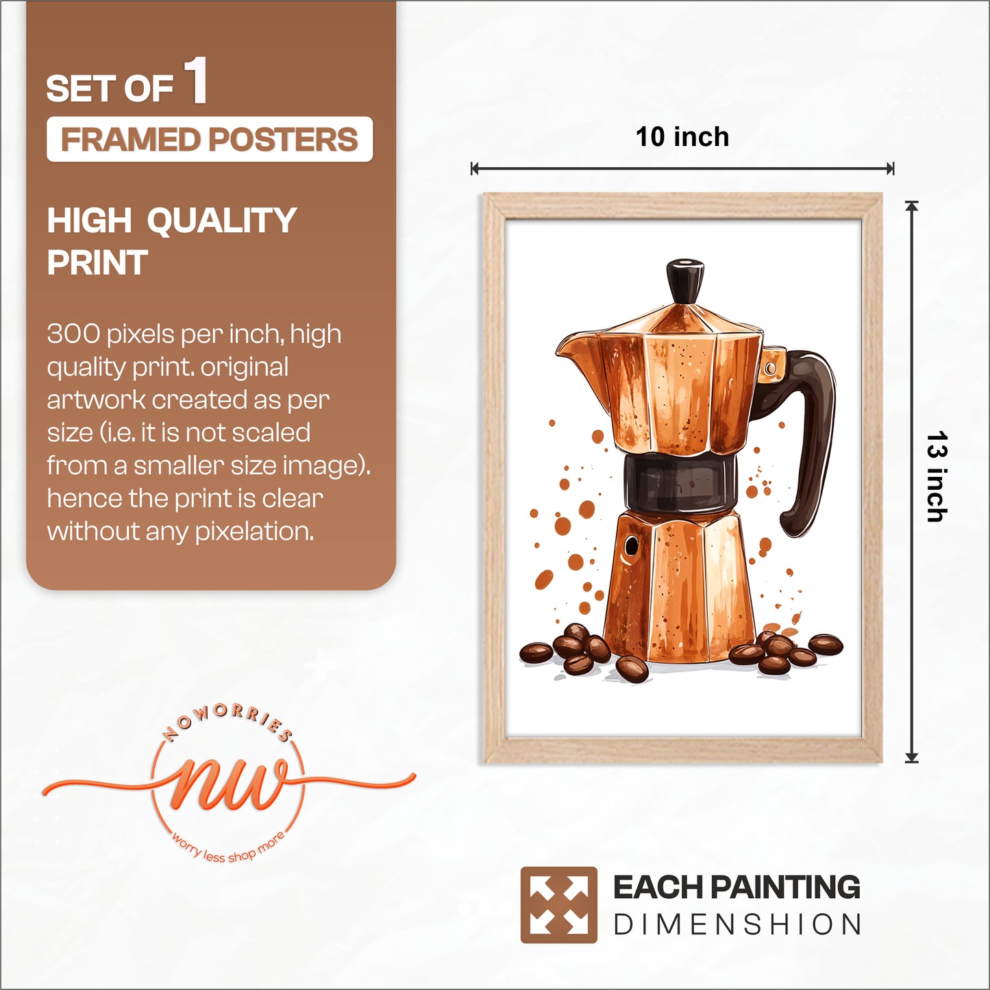 Coffee Craft Wall Frame
