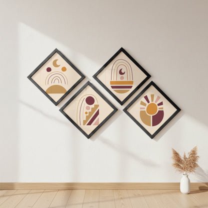 Boho Art Wall Frames