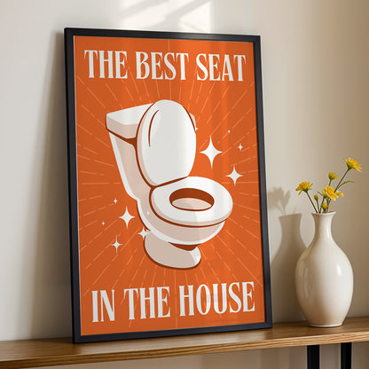 The Best Seat Wall Frame