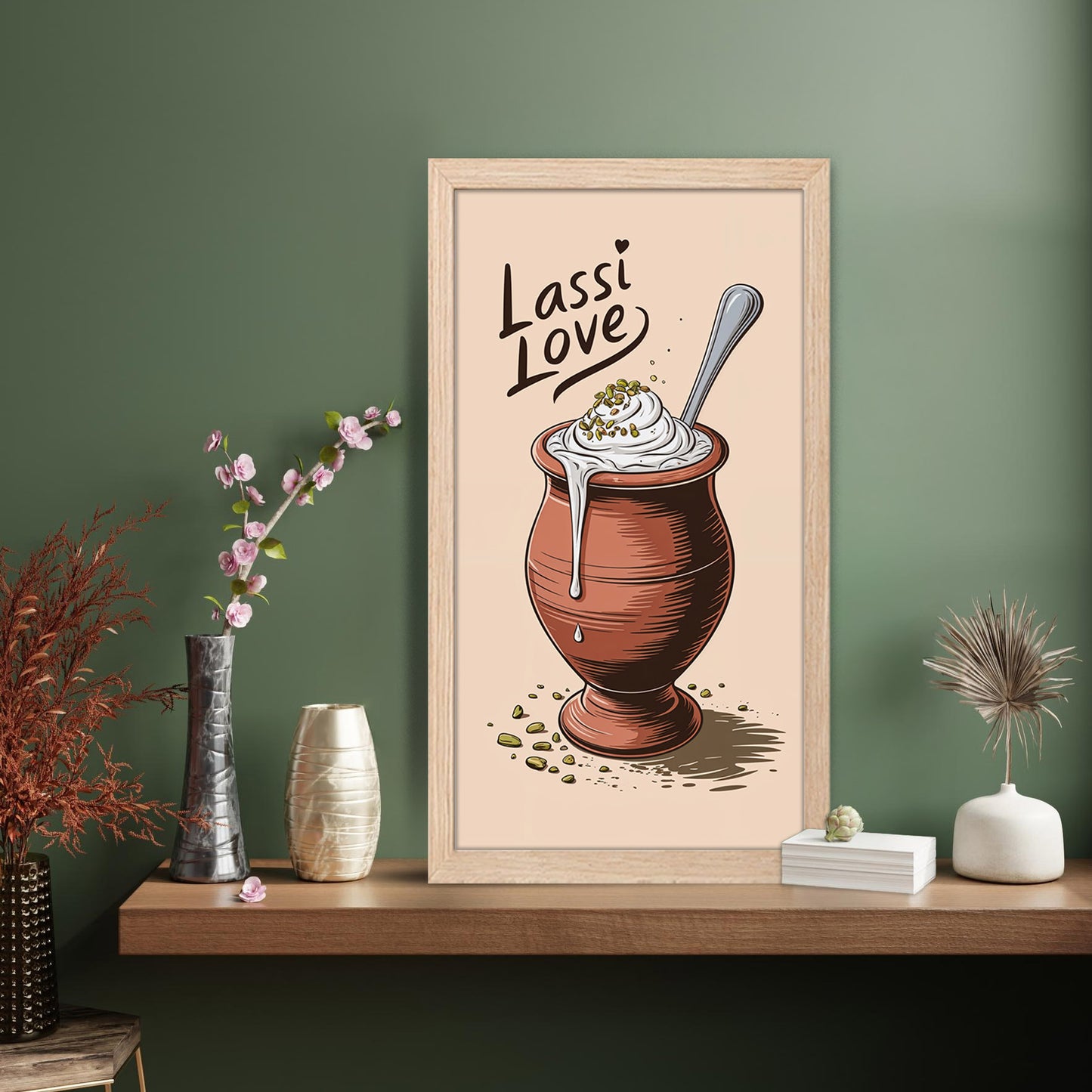 Lassi Illustration Wall Art
