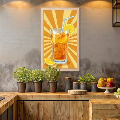 Citrus Cooler Wall Frame