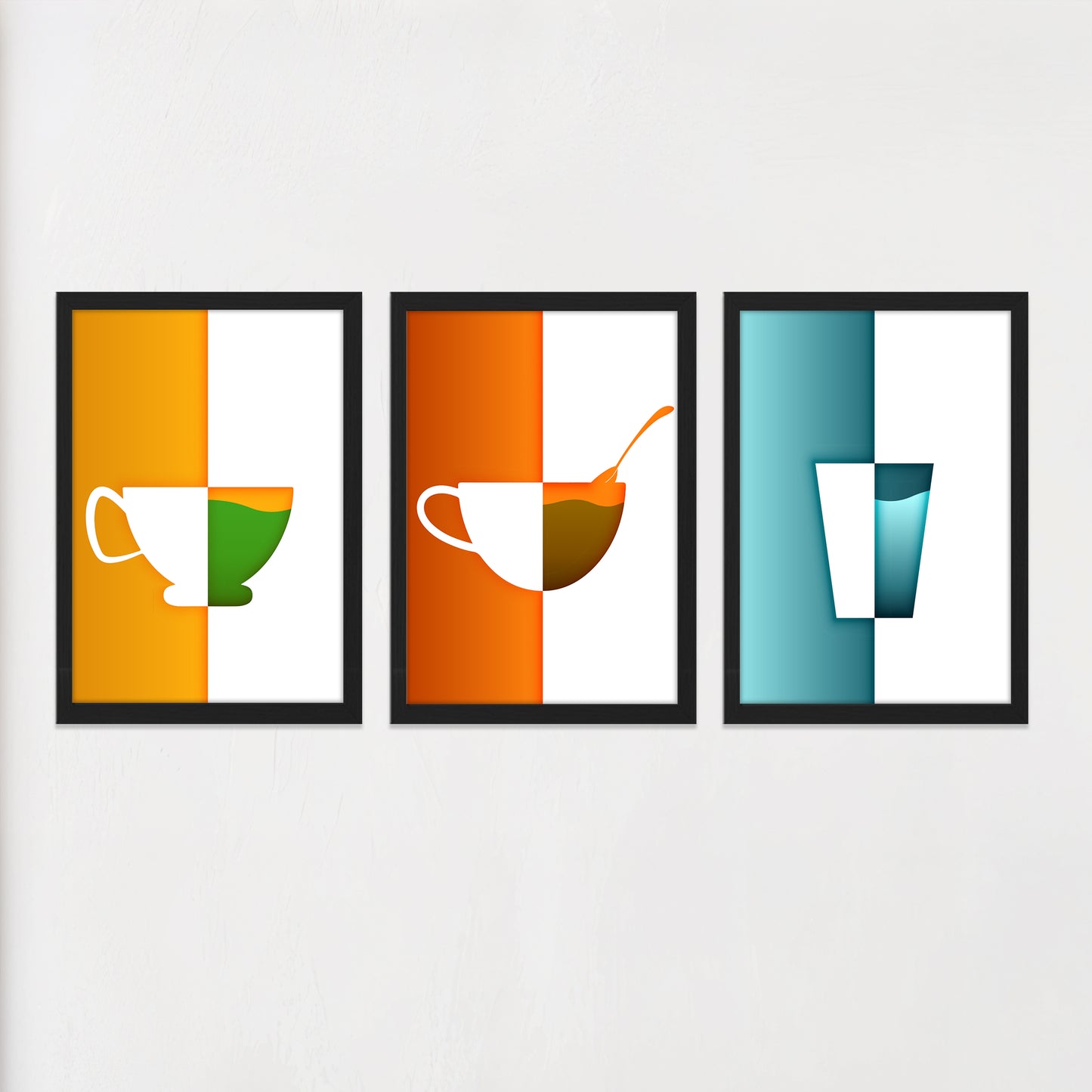 Modern Abstract Food Art Prints