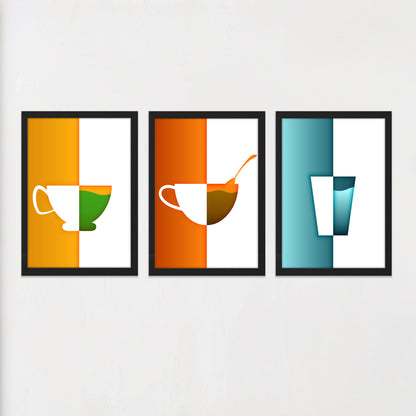 Modern Abstract Food Art Prints