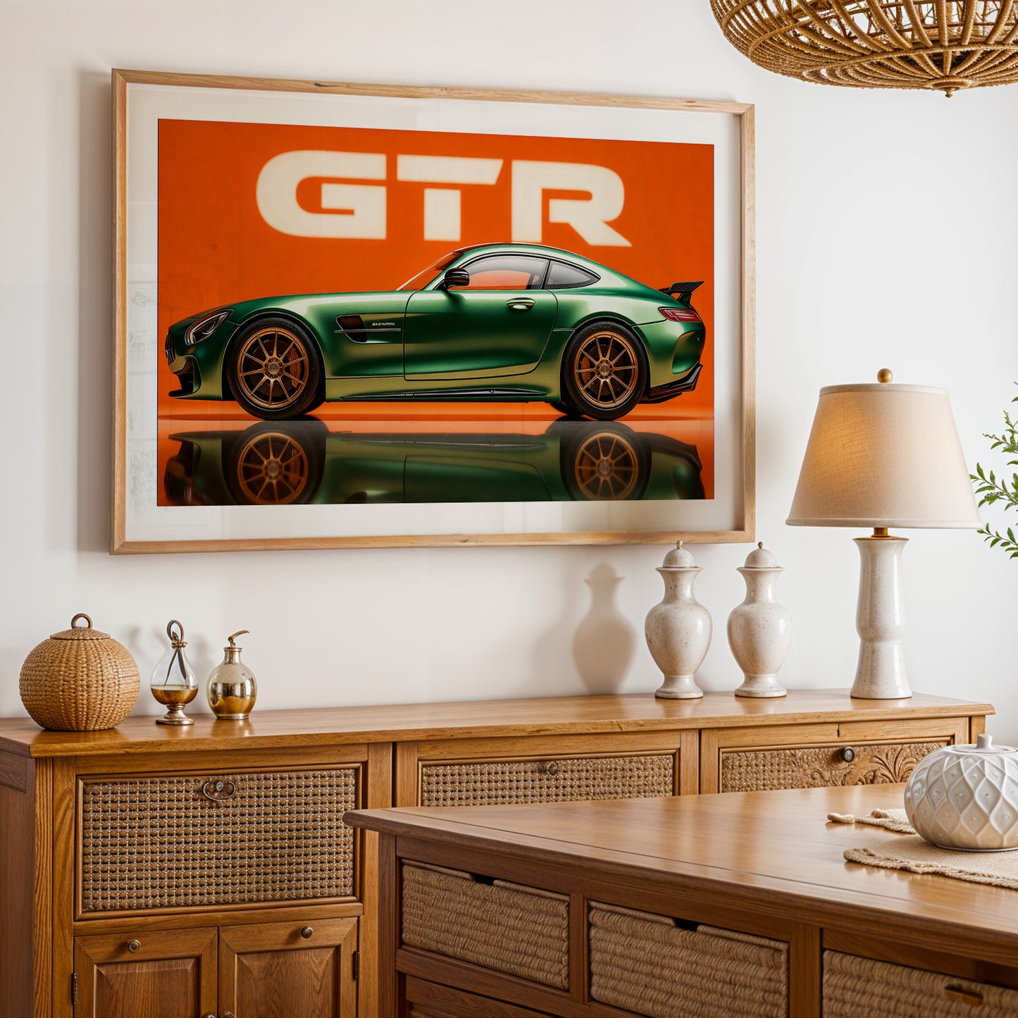 Mercedes-AMG GT R Wall Frame