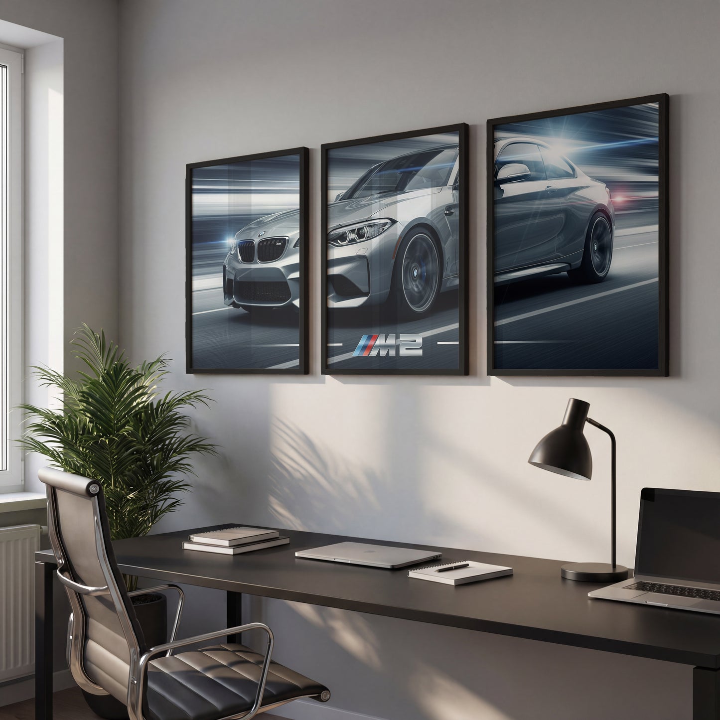 BMW M2 Wall Frame Set of 3