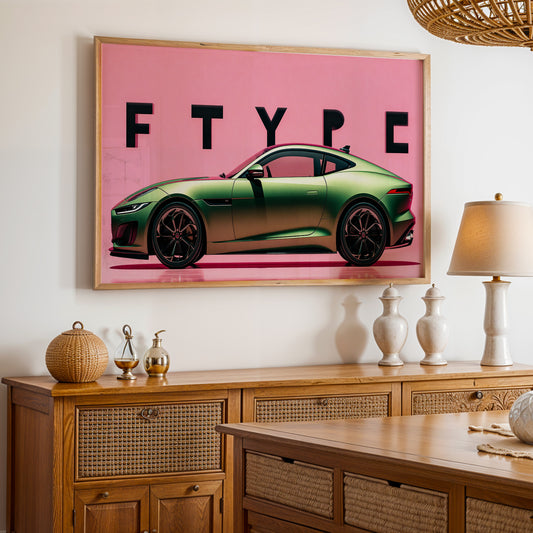 Jaguar F-Type Performance Wall Frame
