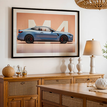 BMW M4 Performance Wall Frame