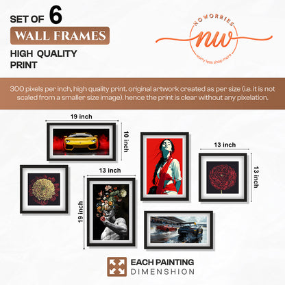 Urban Luxe Collection Set of 6