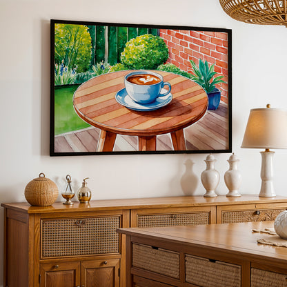 Morning Brew Patio Wall Art