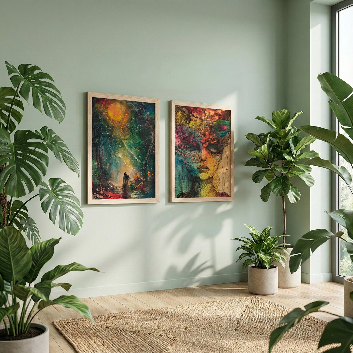 Dreamscape Portrait Wall Art Set