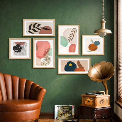 Harmony Hues Wall Set of 6