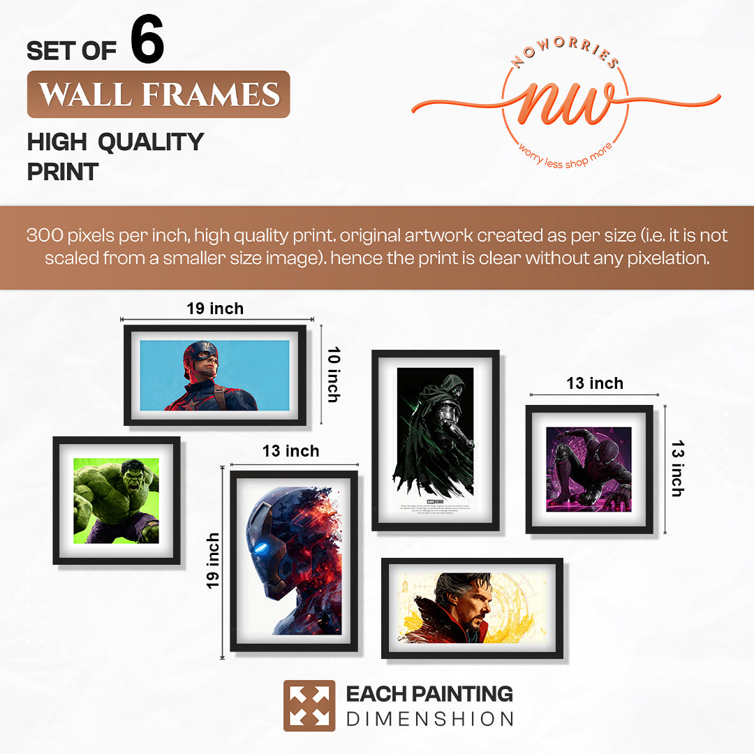 Supernova Heroes Set of 6