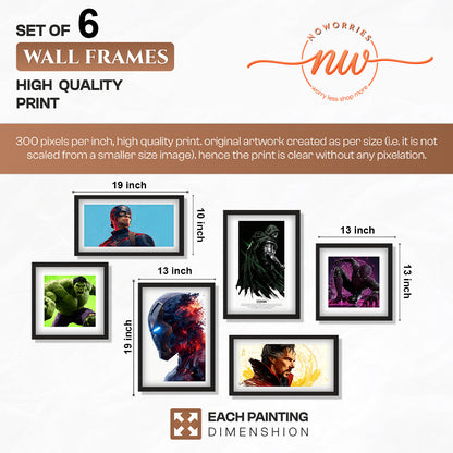 Supernova Heroes Set of 6