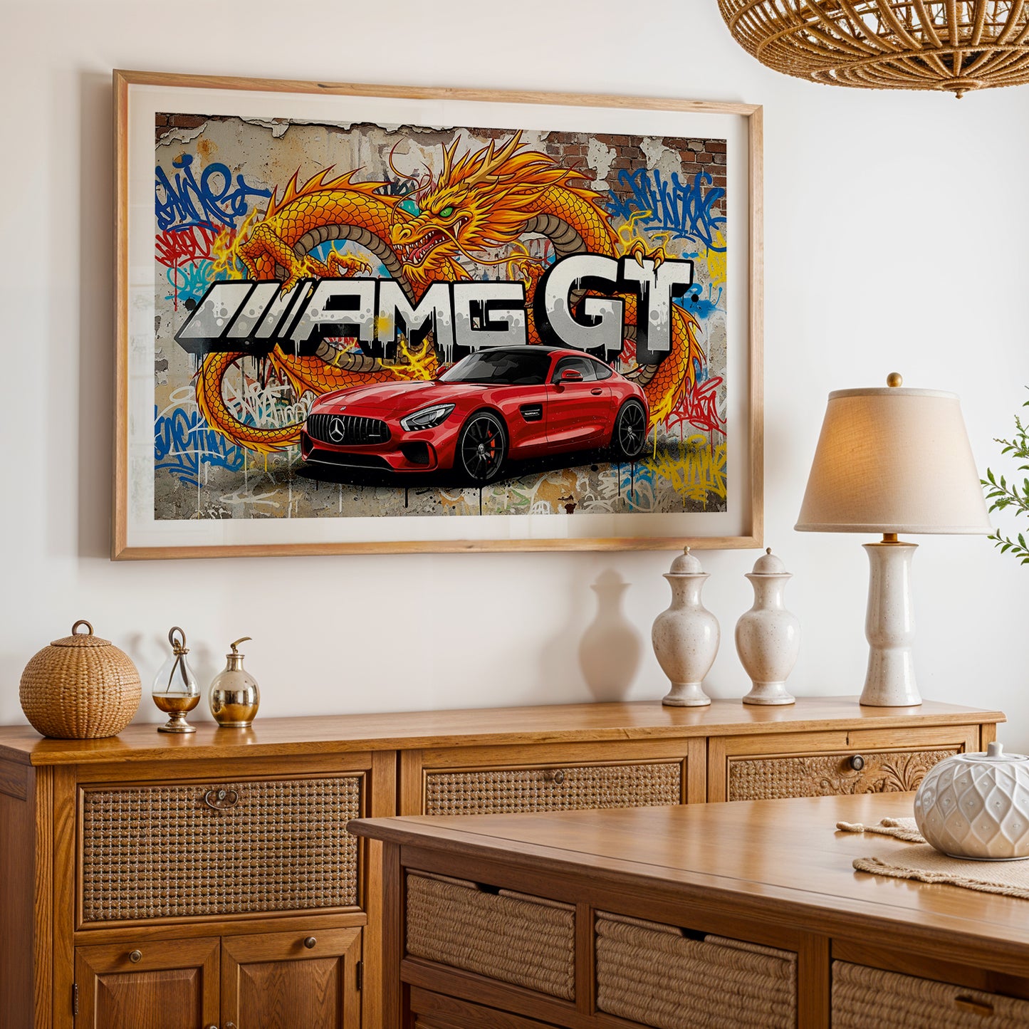 AMG GT Street Dragon Wall Art