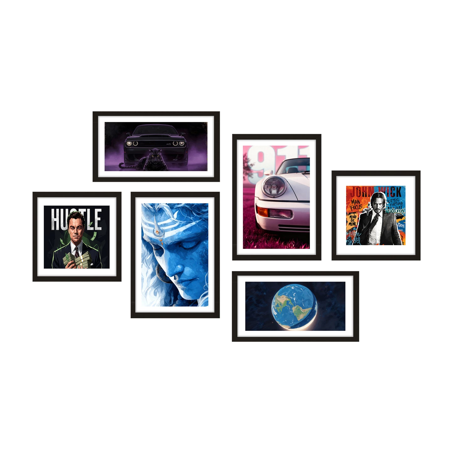 Midnight Legends Collection Set of 6