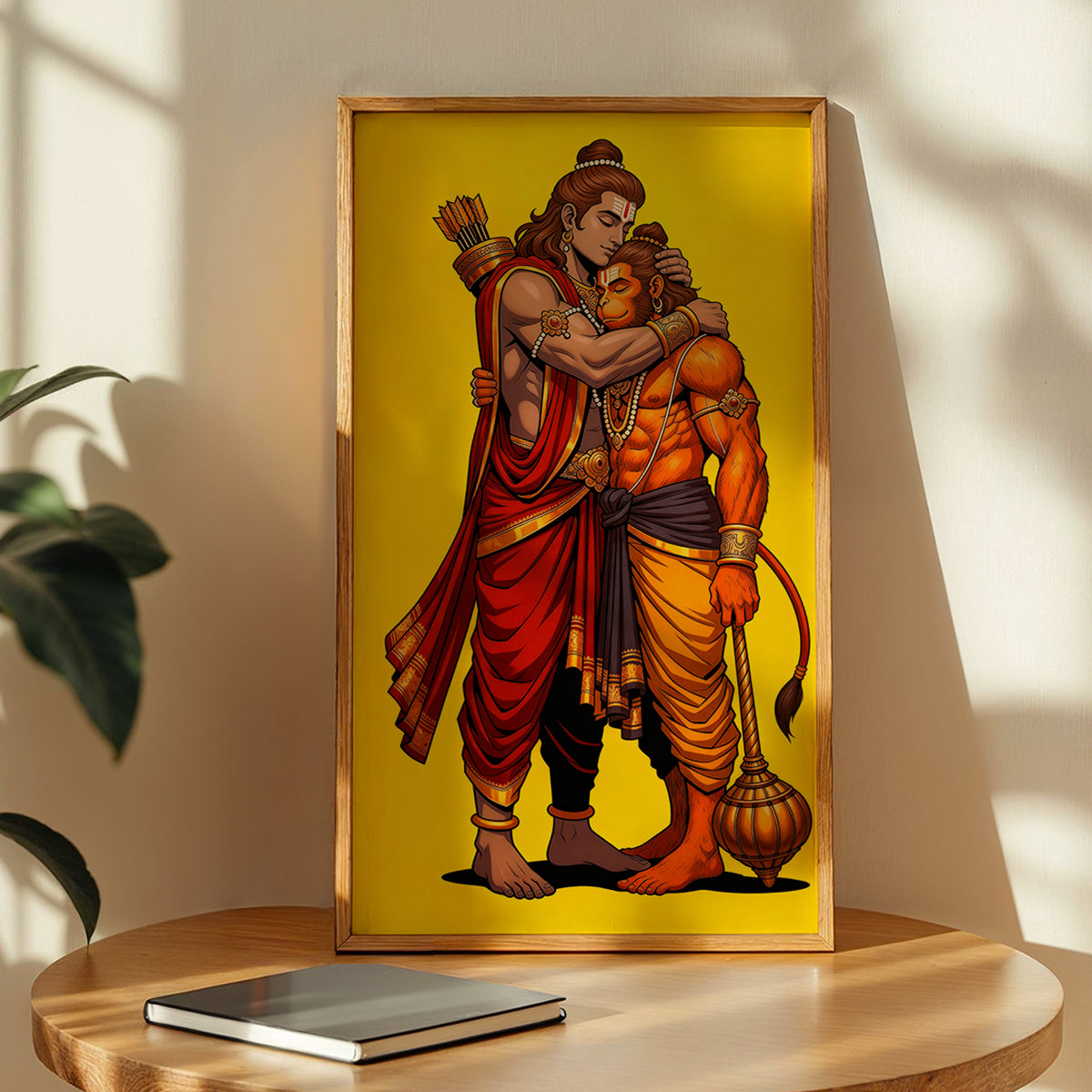 Ram Hanuman Blessings Frame