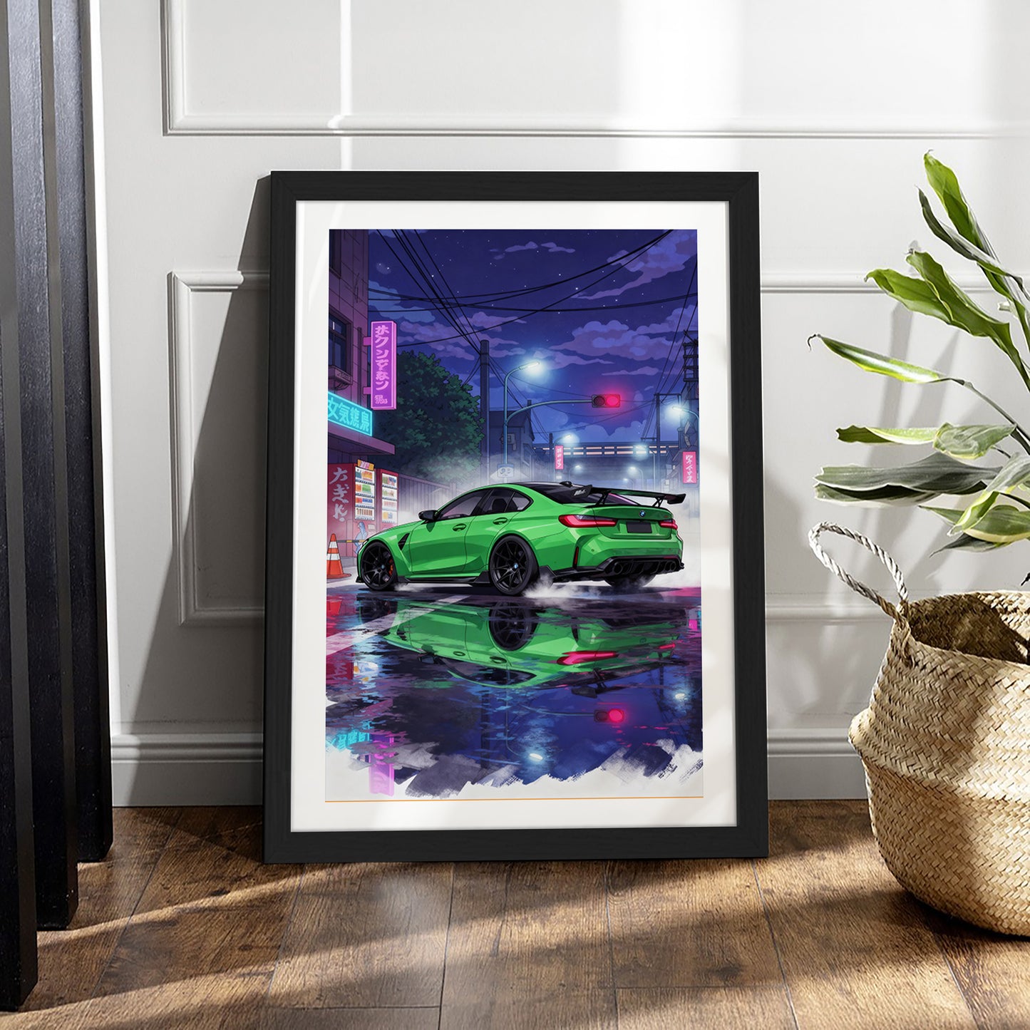 Urban Speed Car Wall Art