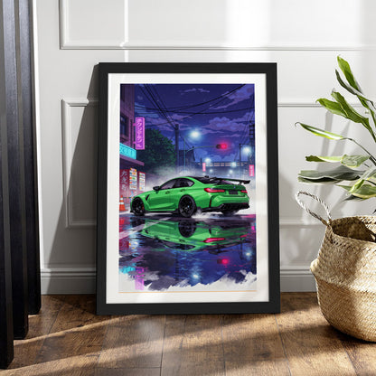 Urban Speed Car Wall Art
