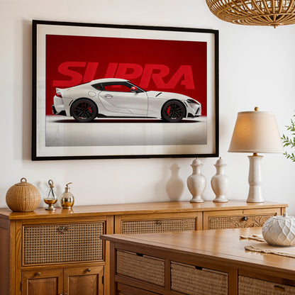 Toyota Supra Heritage Wall Frame